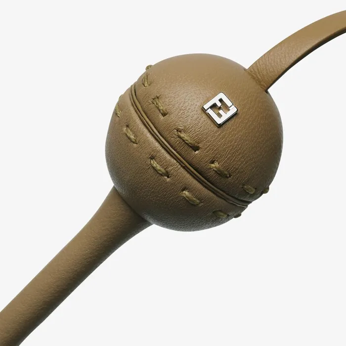 Fendi Necklaces Lollipop Holder Necklace Green Leather FENDI X Chupa Chups Necklace 8211 Women