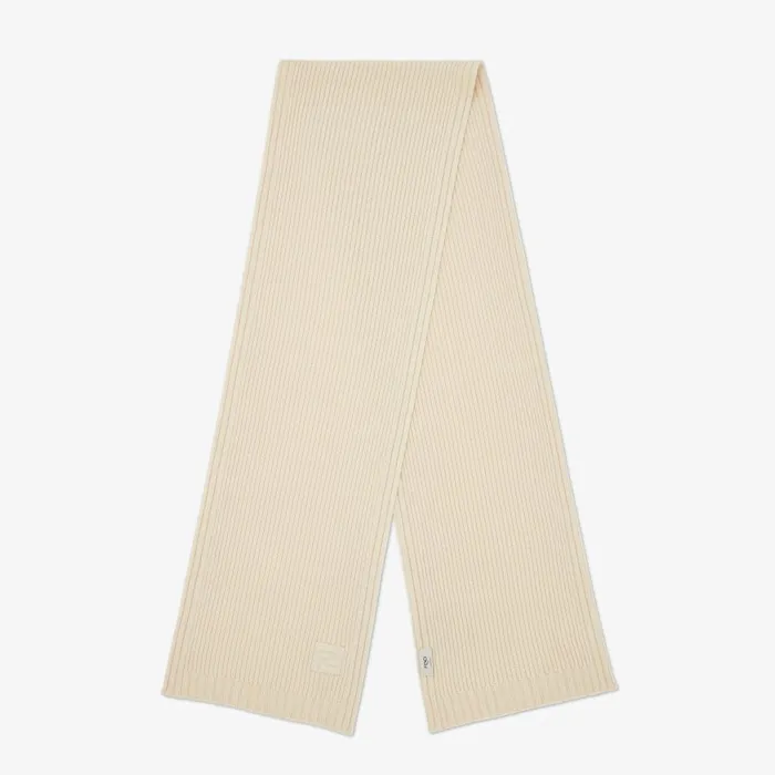 Fendi Scarves and Ponchos FF Scarf White Wool Scarf 8211 Women