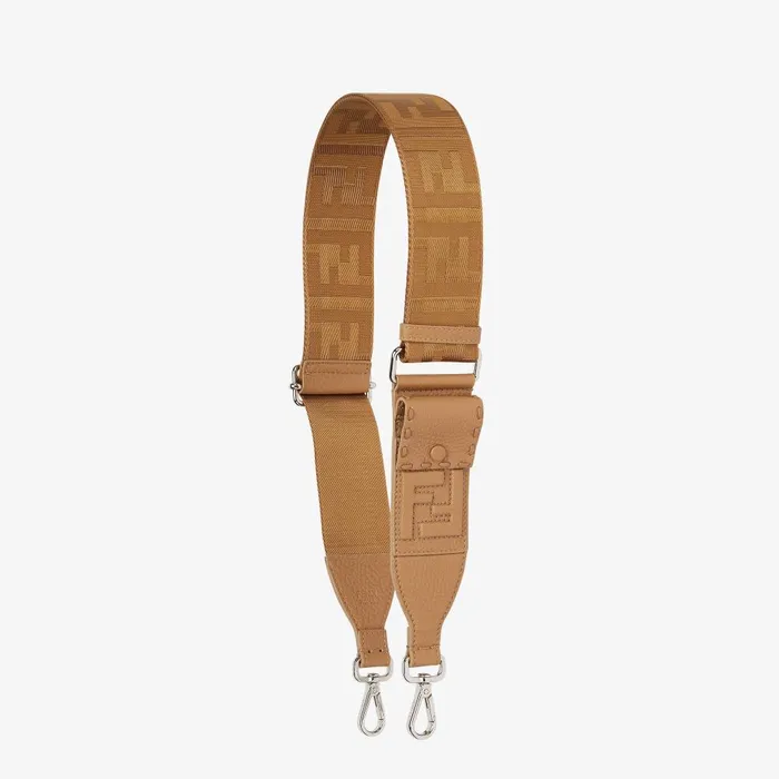 Fendi Shoulder Straps and Bag Accessories Strap You Cappuccinocolored FF Jacquard Shoulder Strap 8211 Women Fendi Shoulder Straps and Bag Accessories Strap You Cappuccinocolored FF Jacquard Shoulder Strap 8211 Women