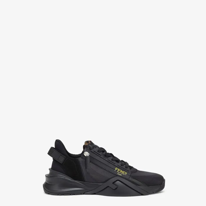 Fendi Sneakers Fendi Flow Sneakers Black Nylon Low Tops 8211 Men