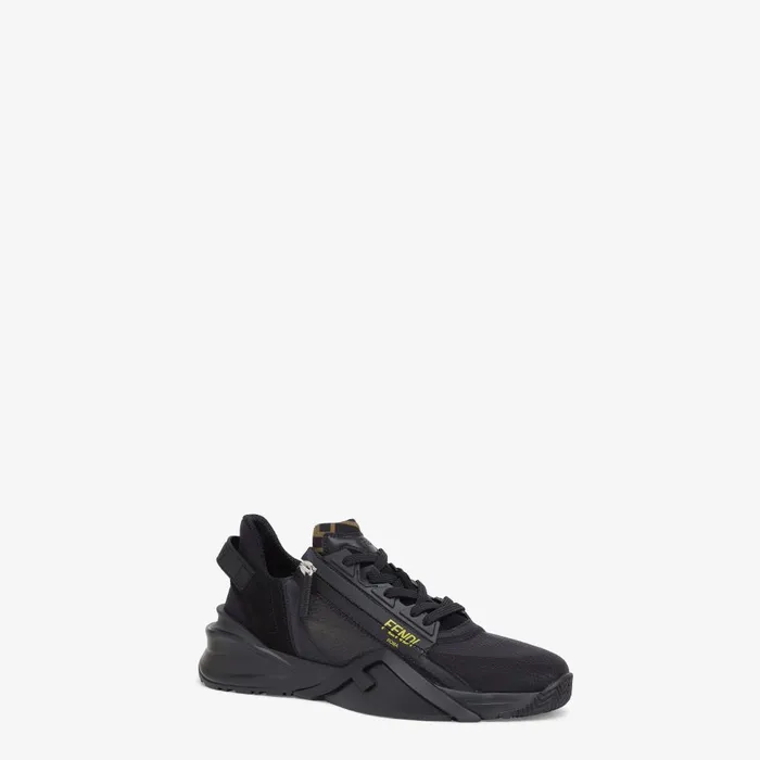 Fendi Sneakers Fendi Flow Sneakers Black Nylon Low Tops 8211 Men