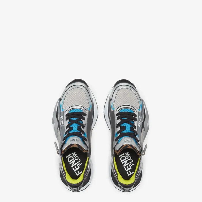 Fendi Sneakers Fendi Flow Sneakers Gray Tech Mesh Running Sneakers 8211 Men
