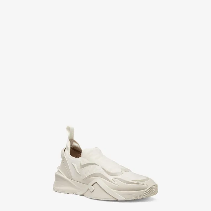 Fendi Sneakers Fendi Flow Sneakers White Mesh Running Sneakers 8211 Men