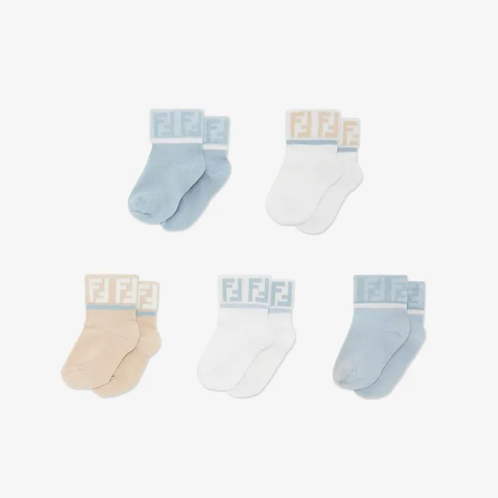 Fendi Strollers and Accessories Set Of Socks Set Of Multicolor Cotton Baby Socks 8211 Kids Fendi Strollers and Accessories Set Of Socks Set Of Multicolor Cotton Baby Socks 8211 Kids