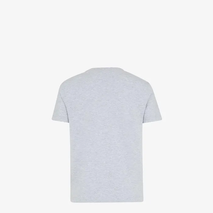 Fendi Tshirts and Sweatshirts TShirt Gray Cotton Tshirt 8211 Women