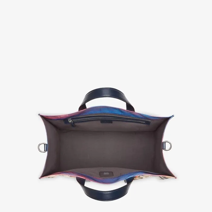 Fendi Tote Bags Shopper Multicolor Fabric Bag 8211 Men