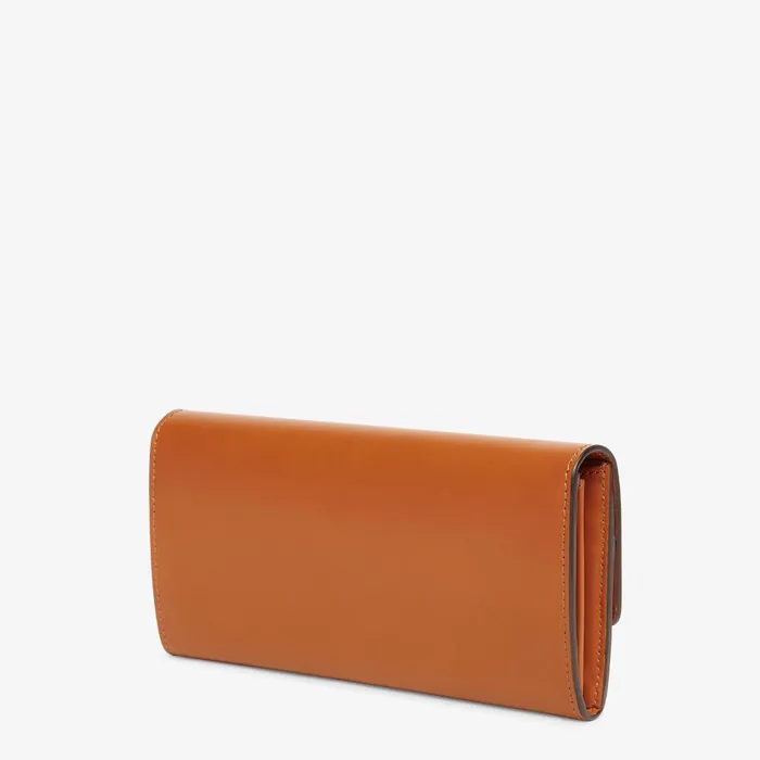 Fendi Wallets Fendi Roma Continental Brown Leather Wallet 8211 Women