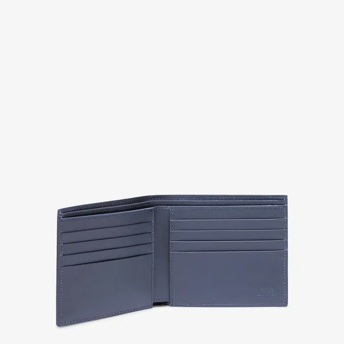 Fendi Wallets Wallet Gradient Blue Alligator Leather Bifold Wallet 8211 Men