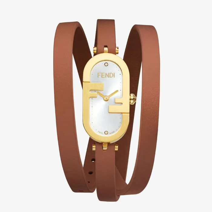 Fendi Watches OLock Vertical 1480 X 2830nbspmm 8211 Oval Watch With OLock Logo 8211 Women
