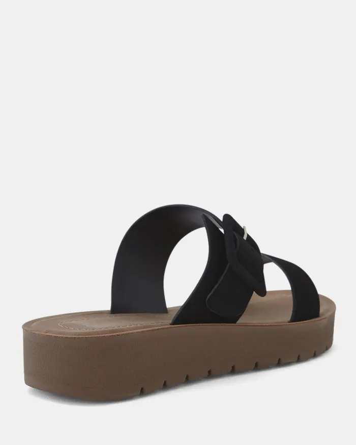 Flat Sandals RAELYNN BLACK Sandals 8211 NOVO Shoes Women