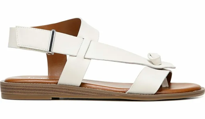 Flat Sandals Women Franco Sarto Franco Glenni Sandal Putty Leather