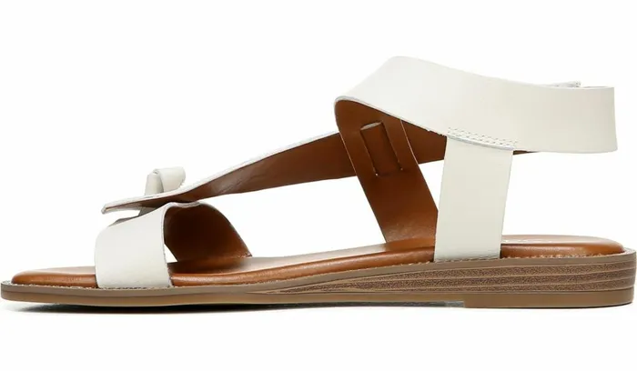 Flat Sandals Women Franco Sarto Franco Glenni Sandal Putty Leather