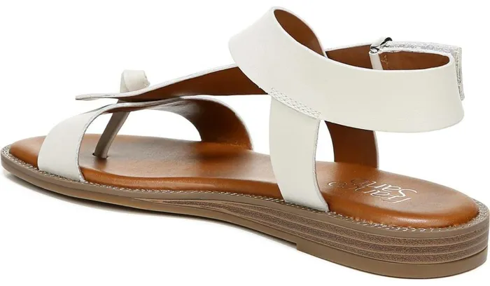 Flat Sandals Women Franco Sarto Franco Glenni Sandal Putty Leather
