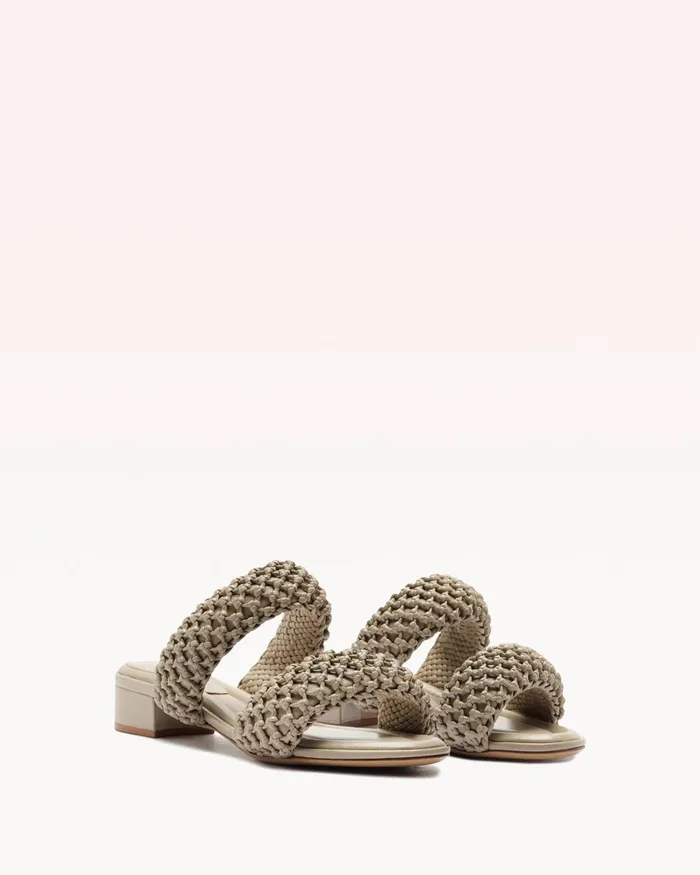 Flats Women Alexandre Birman Lilla Woven 30 Chalk
