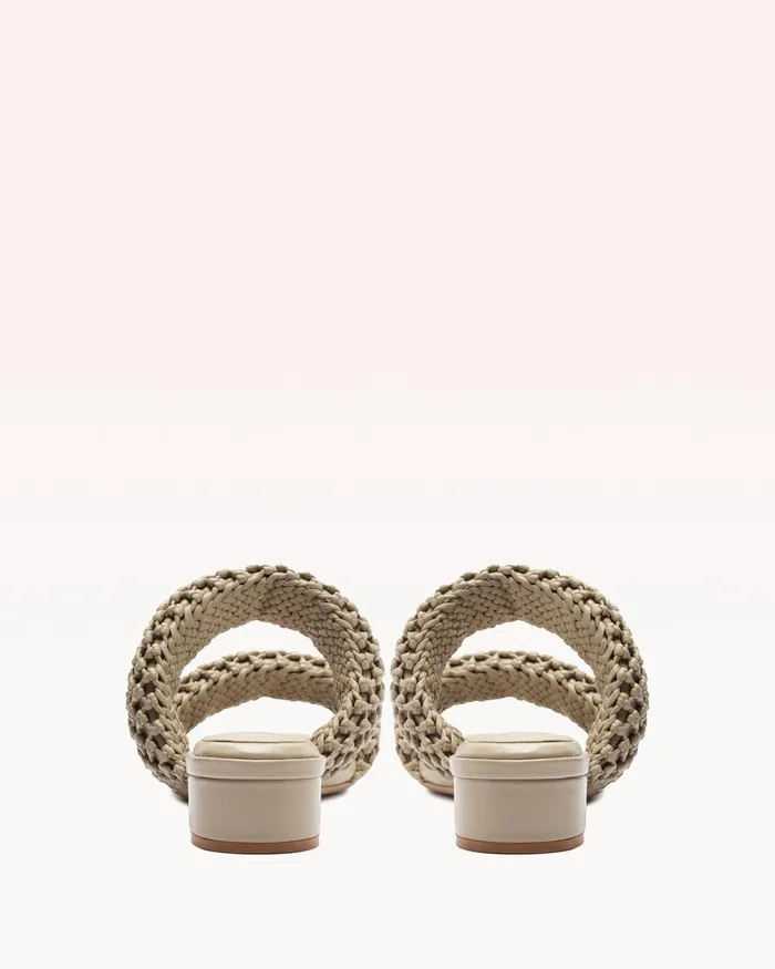 Flats Women Alexandre Birman Lilla Woven 30 Chalk