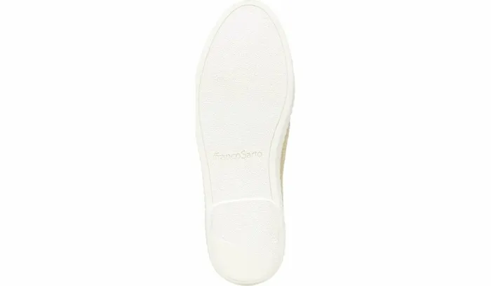 Flats Women Franco Sarto Franco Alma Slip On Sneaker Gold Fabric