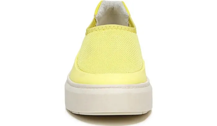 Flats Women Franco Sarto Franco Lin Platform Slip On Sneaker Yellow Fabric