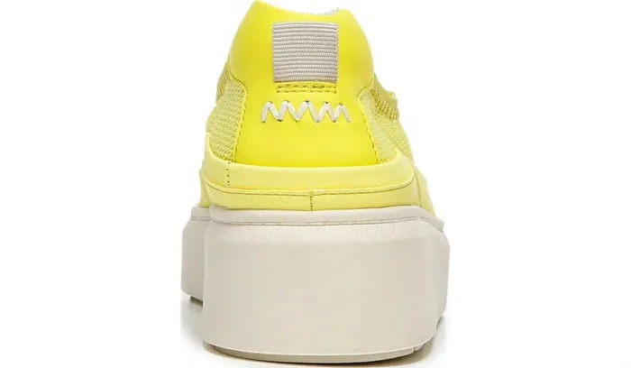 Flats Women Franco Sarto Franco Lin Platform Slip On Sneaker Yellow Fabric