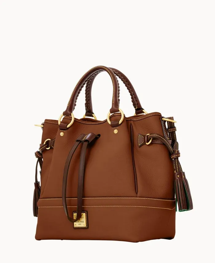 Florentine Buckley Bag Chestnut Woman Dooney and Bourke Satchels Florentine Buckley Bag Chestnut Woman Dooney and Bourke Satchels