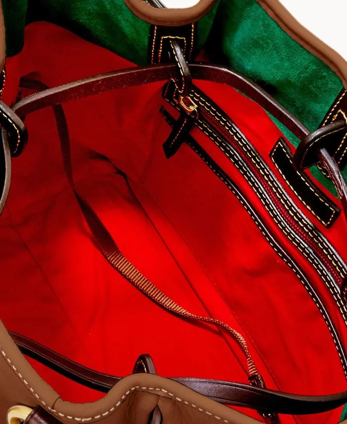 Florentine Buckley Bag Chestnut Woman Dooney and Bourke Satchels Florentine Buckley Bag Chestnut Woman Dooney and Bourke Satchels