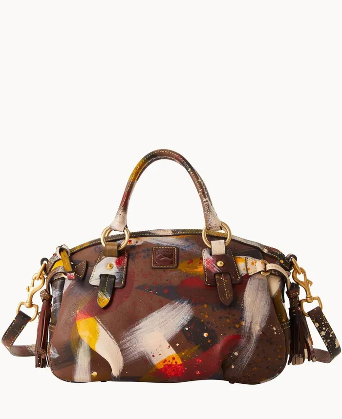 Florentine Dipinta Medium Mail Satchel Brown Tmoro Woman Dooney and Bourke Satchels Florentine Dipinta Medium Mail Satchel Brown Tmoro Woman Dooney and Bourke Satchels