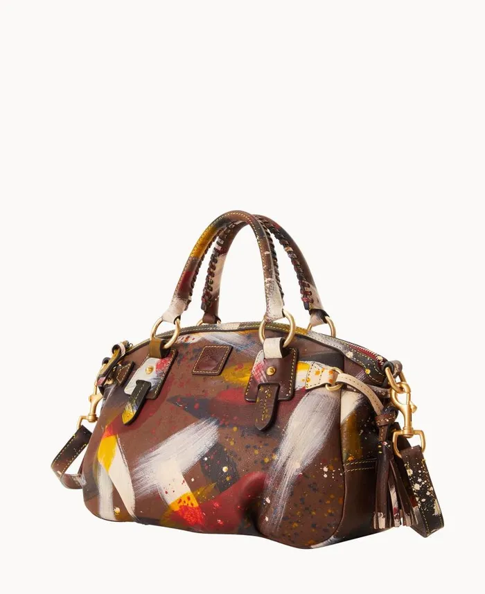Florentine Dipinta Medium Mail Satchel Brown Tmoro Woman Dooney and Bourke Satchels Florentine Dipinta Medium Mail Satchel Brown Tmoro Woman Dooney and Bourke Satchels