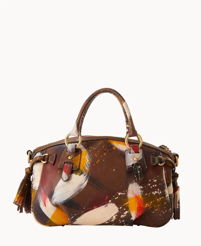 Florentine Dipinta Medium Mail Satchel Brown Tmoro Woman Dooney and Bourke Satchels Florentine Dipinta Medium Mail Satchel Brown Tmoro Woman Dooney and Bourke Satchels
