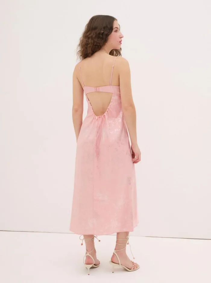 For Love and Lemons Dresses Lola Midi Slip Dress Pink 8211 Women For Love and Lemons Dresses Lola Midi Slip Dress Pink 8211 Women