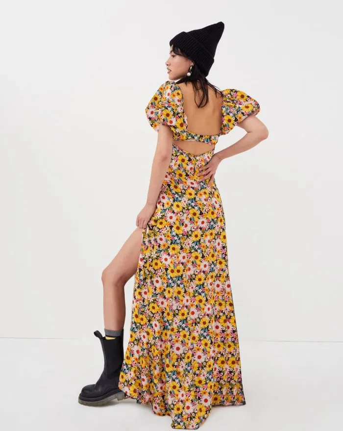 For Love and Lemons Dresses Sylvia Maxi Dress Yellow 8211 Women For Love and Lemons Dresses Sylvia Maxi Dress Yellow 8211 Women