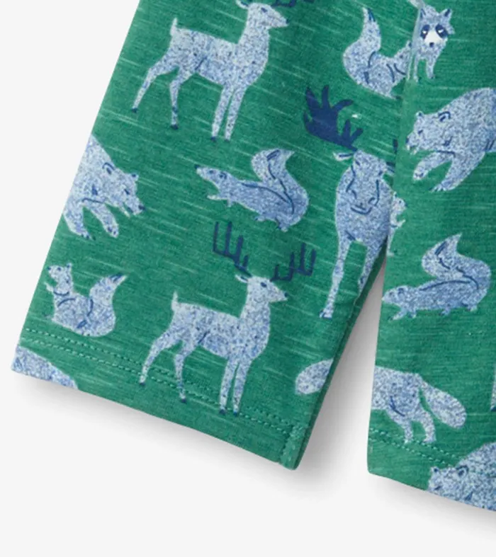 Forest Animals Long Sleeve TShirt Hatley