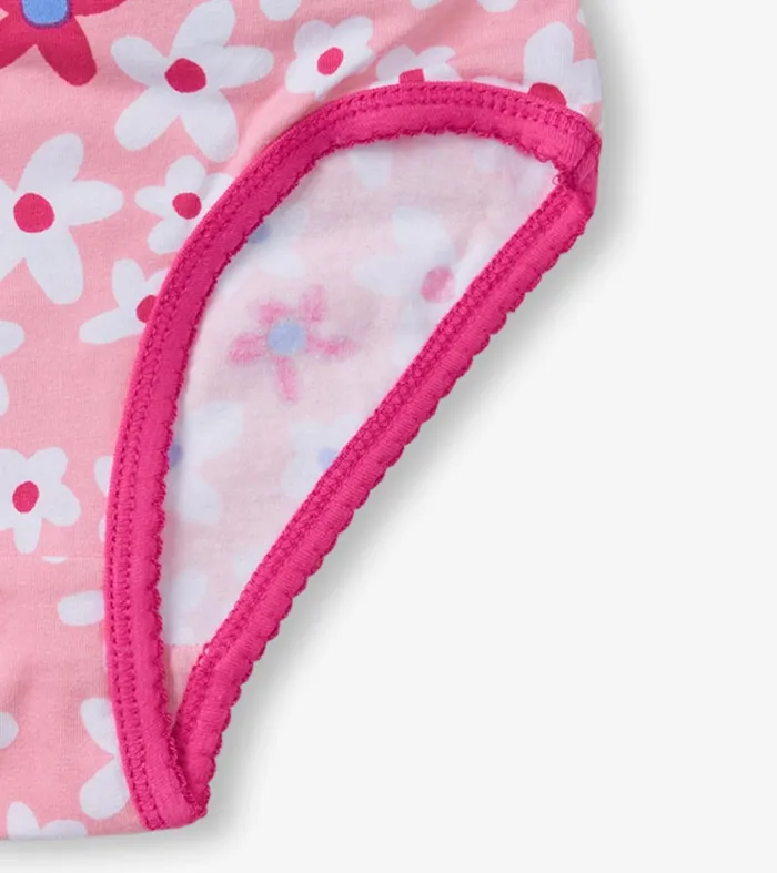 Fun Prints Girls Brief Underwear 3 Pack Hatley