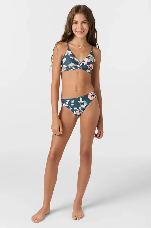 GIRL039S MELODY FLORAL WRAP TOP SET Women O039NEILL Girl039S Swim