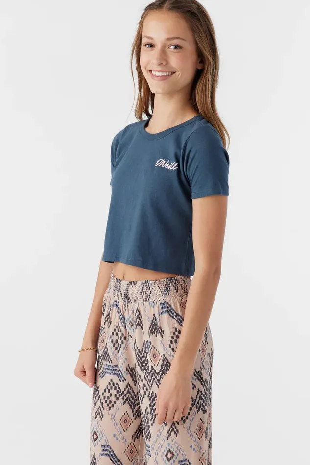 GIRL039S QUIVER TEE Slate Kids O039NEILL Girl039S Clothing