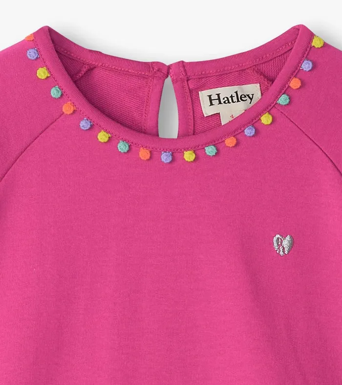 Girls Flowers Gathered Tiered Dress Hatley