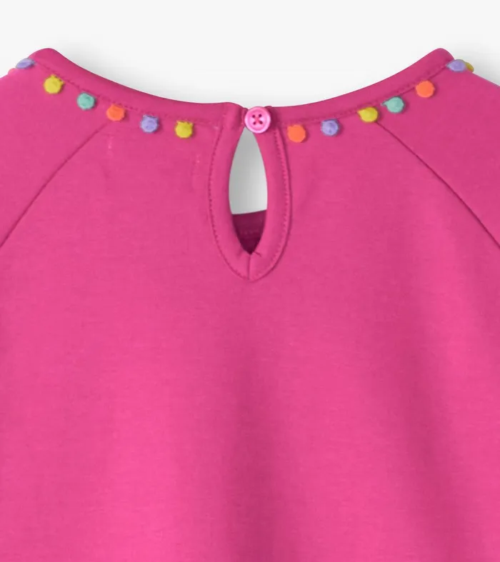 Girls Flowers Gathered Tiered Dress Hatley