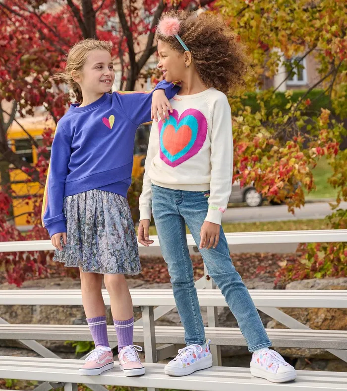 Girls Pretty Patches Stretch Jeans Hatley