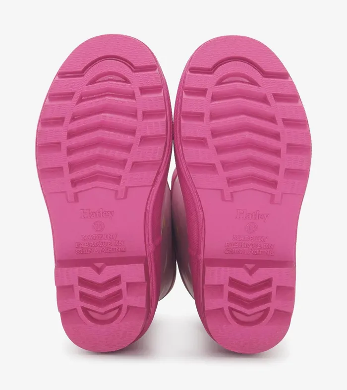 Girls Sun Charms Matte Rain Boots Hatley