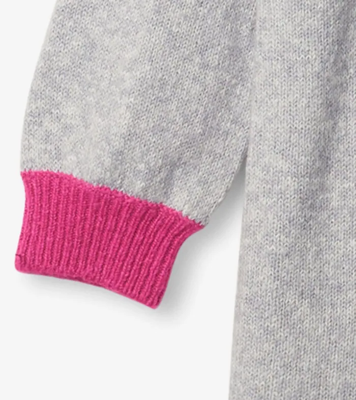 Girls Unicorn Sweater Dress Hatley