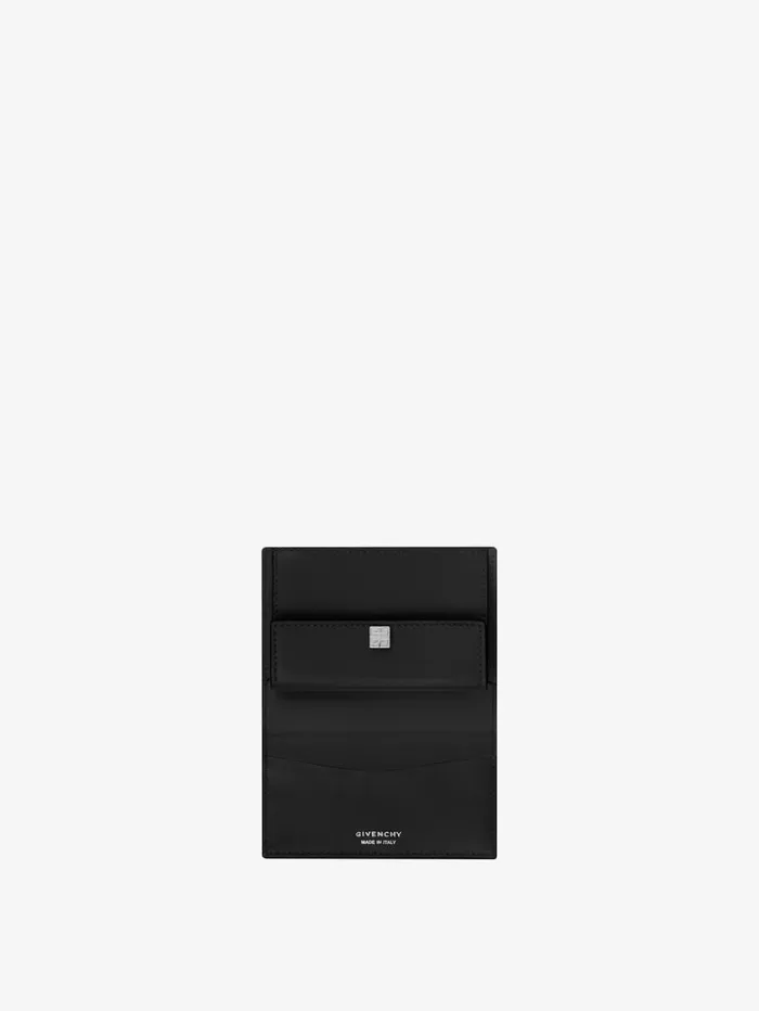 Givenchy 4G Card Holder In Box Leather Black Women Wallets and Card Holders Givenchy 4G Card Holder In Box Leather Black Women Wallets and Card Holders
