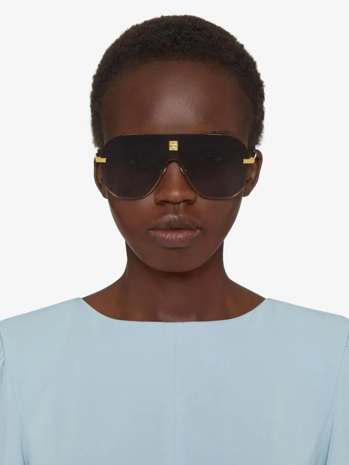 Givenchy 4GEM Unisex Sunglasses In Metal Golden WomenMen Sunglasses Givenchy 4GEM Unisex Sunglasses In Metal Golden WomenMen Sunglasses