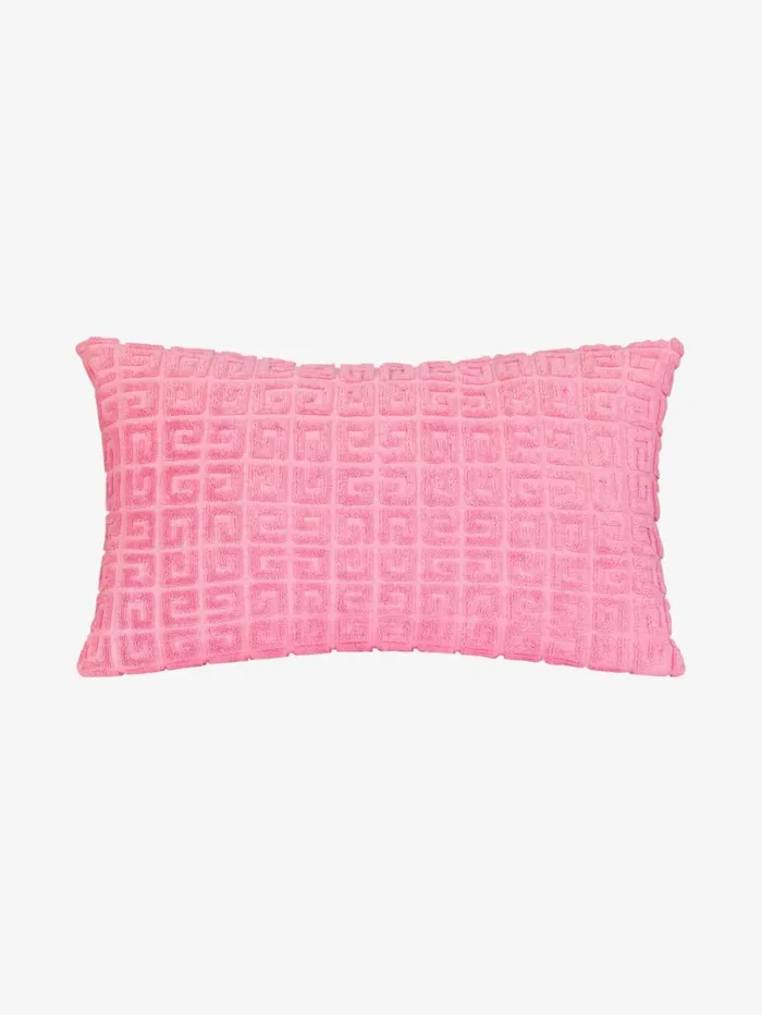 Givenchy Beach Pillow In 4G Cotton Towelling Jacquard Old Pink Women Belts