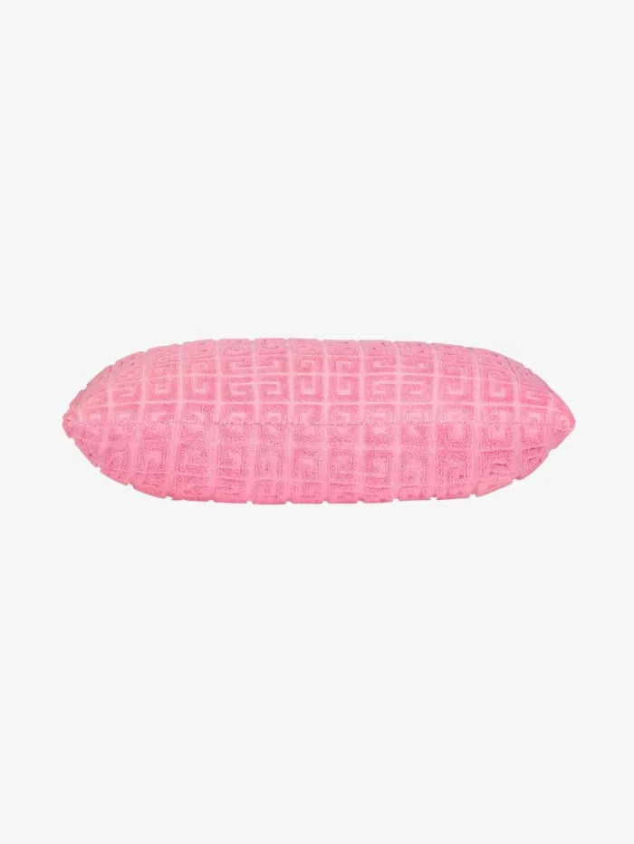 Givenchy Beach Pillow In 4G Cotton Towelling Jacquard Old Pink Women Belts Givenchy Beach Pillow In 4G Cotton Towelling Jacquard Old Pink Women Belts