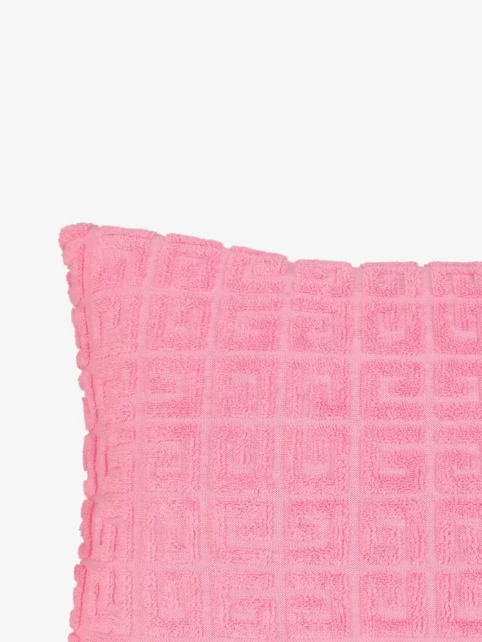 Givenchy Beach Pillow In 4G Cotton Towelling Jacquard Old Pink Women Belts Givenchy Beach Pillow In 4G Cotton Towelling Jacquard Old Pink Women Belts
