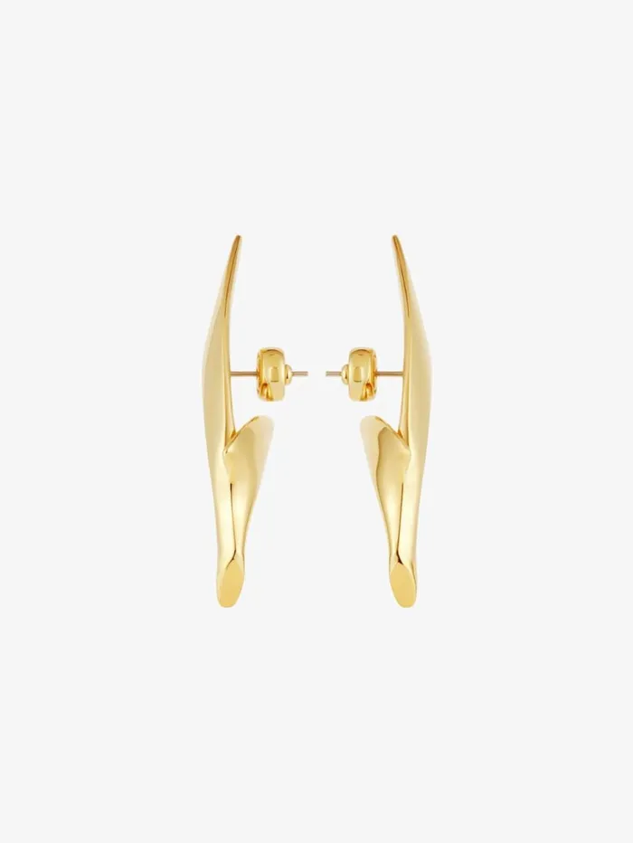 Givenchy Bird Earrings In Metal Golden Yellow Women Jewelry Givenchy Bird Earrings In Metal Golden Yellow Women Jewelry