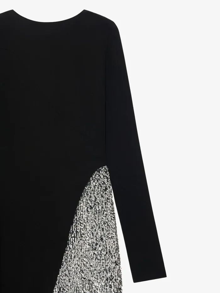 Givenchy Evening Dress With Pearls And Rhinestones Black Women Dresses