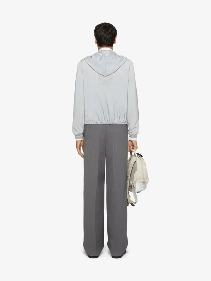 Givenchy Extra Wide Pants In Wool Medium Grey Men Pants and Shorts