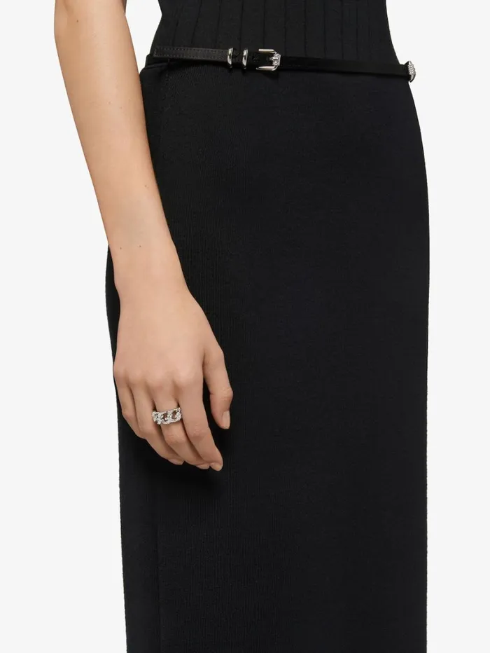 Givenchy G Chain Ring In Metal With Crystals Silvery Women Jewelry Givenchy G Chain Ring In Metal With Crystals Silvery Women Jewelry