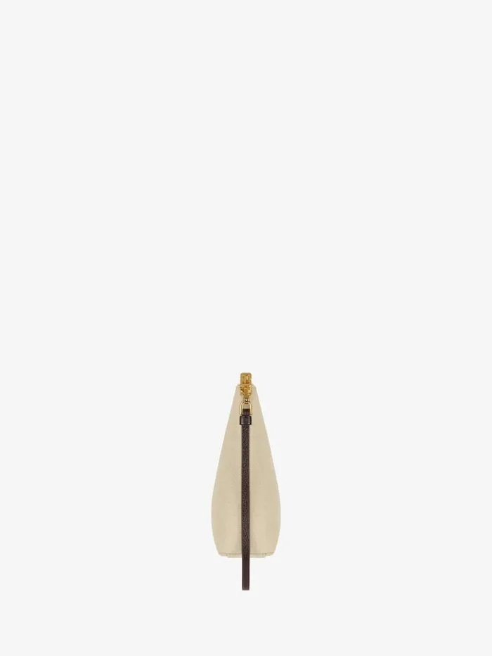 Givenchy GIVENCHY Travel Pouch In Canvas Army Beige Women Wallets and Card Holders Givenchy GIVENCHY Travel Pouch In Canvas Army Beige Women Wallets and Card Holders