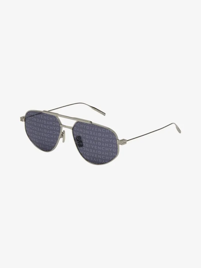 Givenchy GV Speed Sunglasses In Metal Palladium Men Sunglasses
