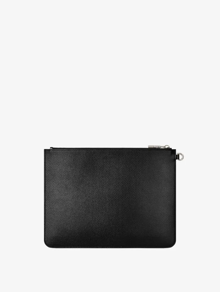 Givenchy Large GIVENCHY Pouch In 4G Classic Leather Black Men Wallets and Card Holders Givenchy Large GIVENCHY Pouch In 4G Classic Leather Black Men Wallets and Card Holders